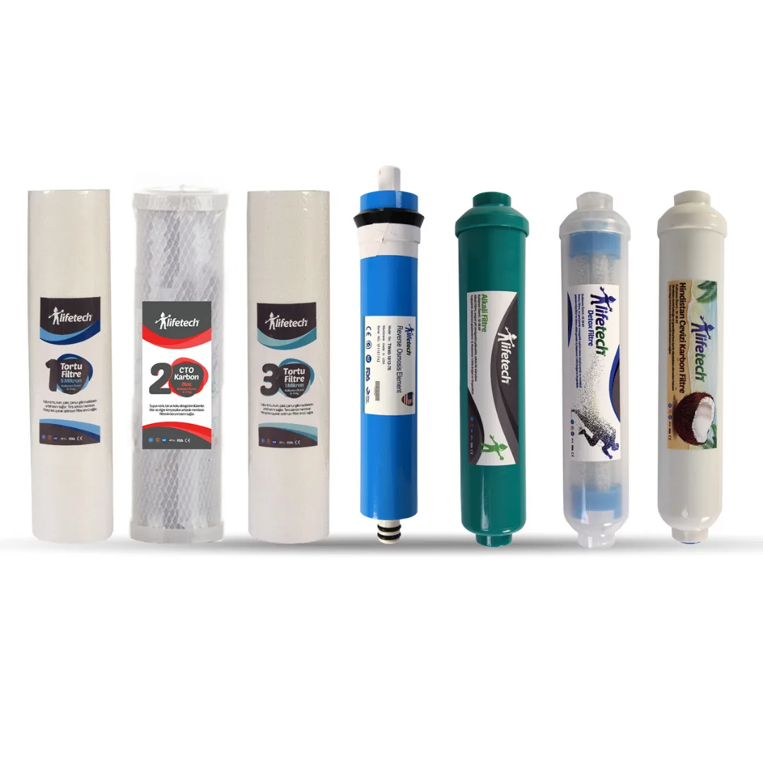 Lifetech 7 Aşama Açık Kasa Filtre Seti