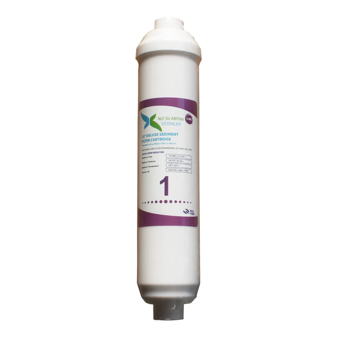 Nlf 12'' Deluxe Sediment Filtre 5 Mikron