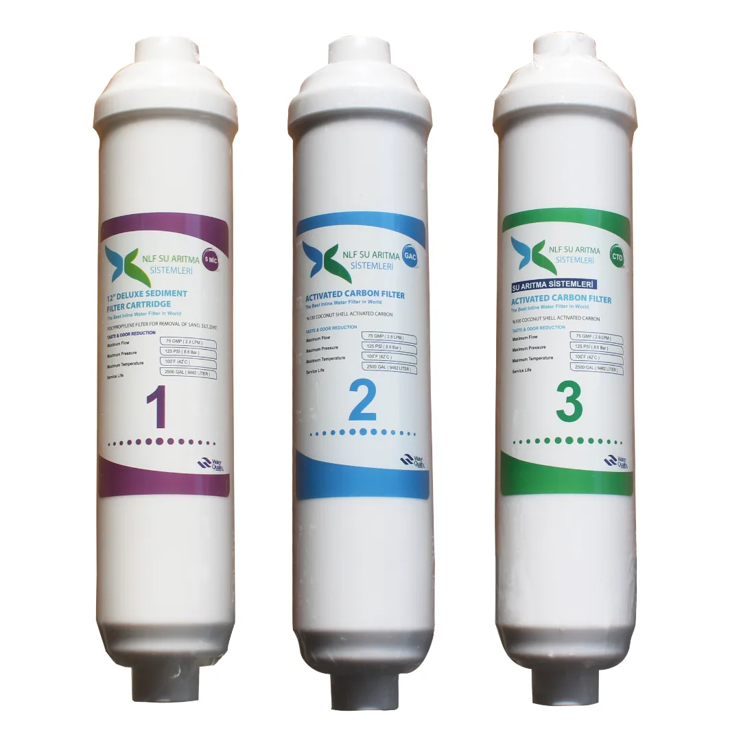 NLF 3 Aşama Inline Filtre Seti