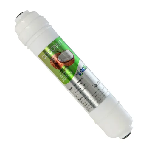 Puretech 10'' Inline Post Karbon Filtre, Coconut